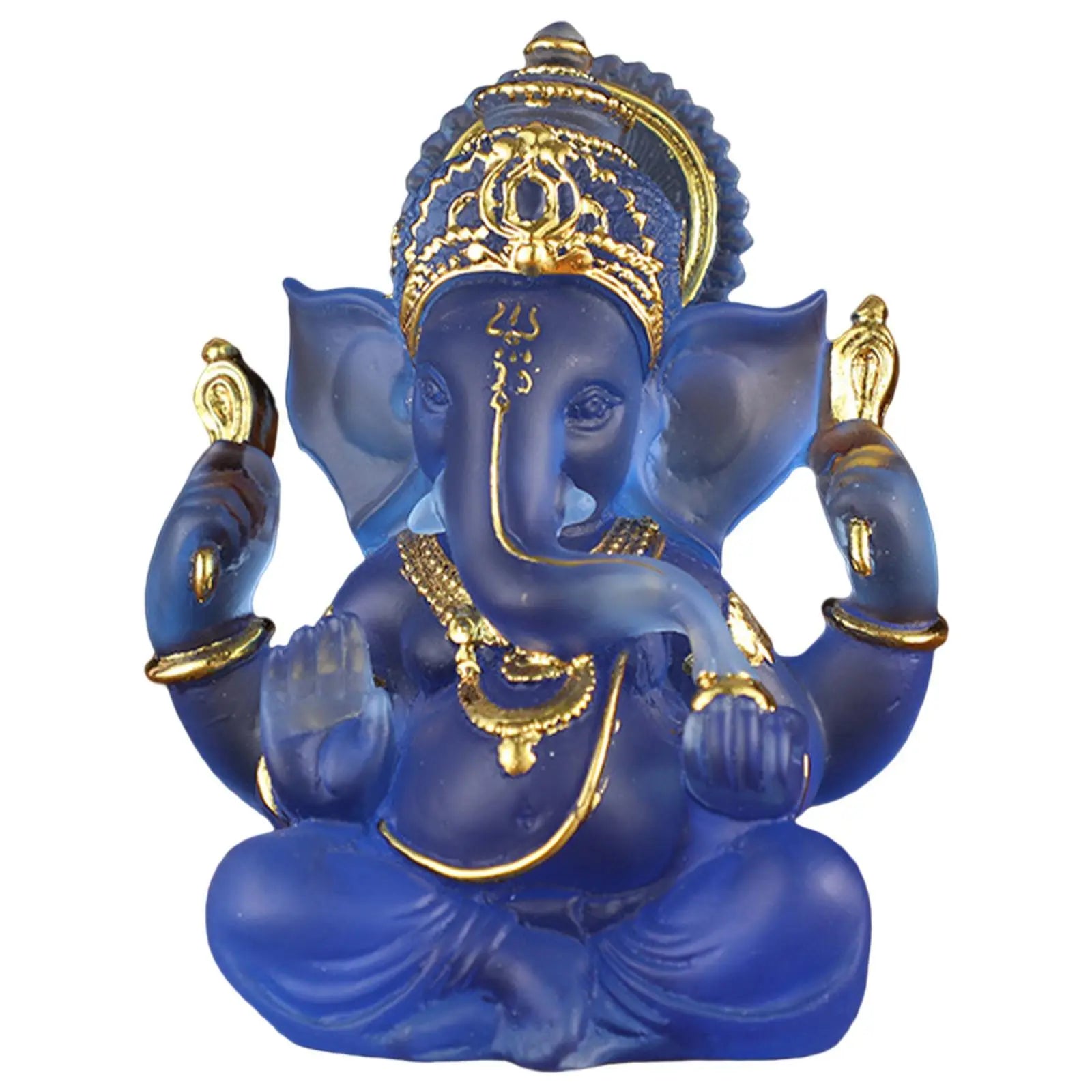 Junips | Rare colored semi-transparent Ganesh statues for luck in your home