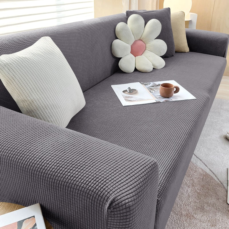 Junips | FlexiCover Elastic Sofa Cover – Protection Cover for Corner Sofas and Standard Sofas