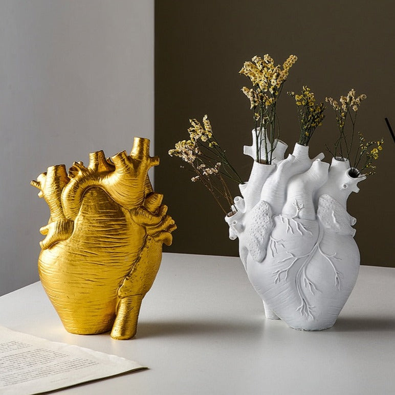 Junips | Heart Dry Plants Artificial Vase