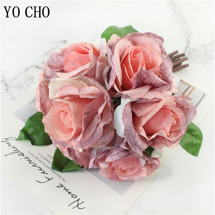 Junips | Large Peony Silk Flower Bouquet Set