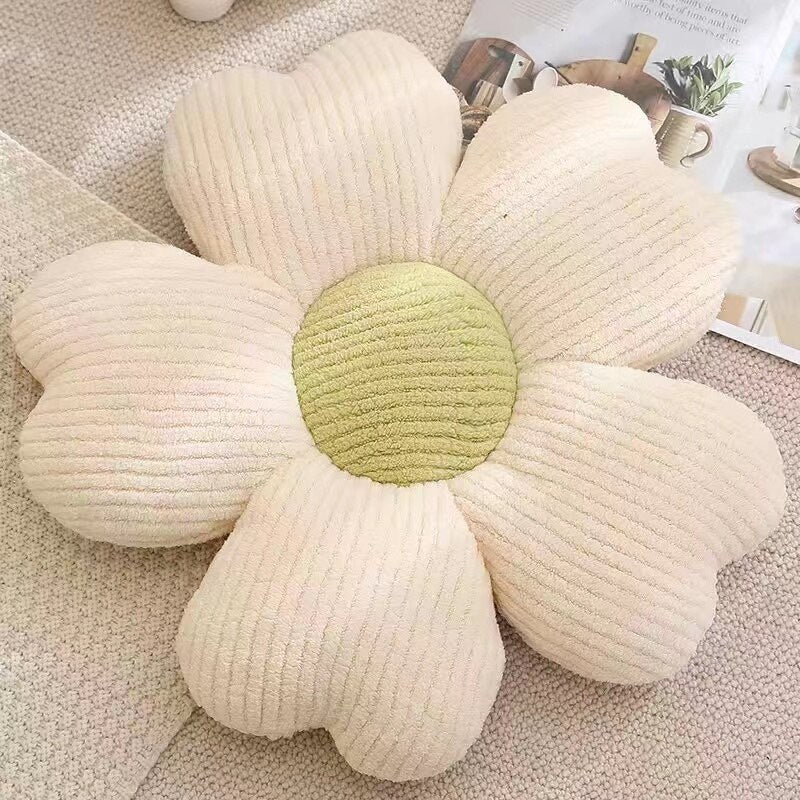 Junips | Fluffy Clover Flowers Pillow