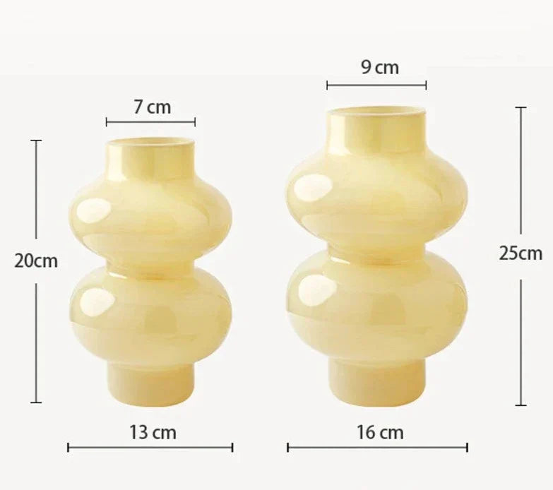 Junips | Chubby 2-stage glass vase