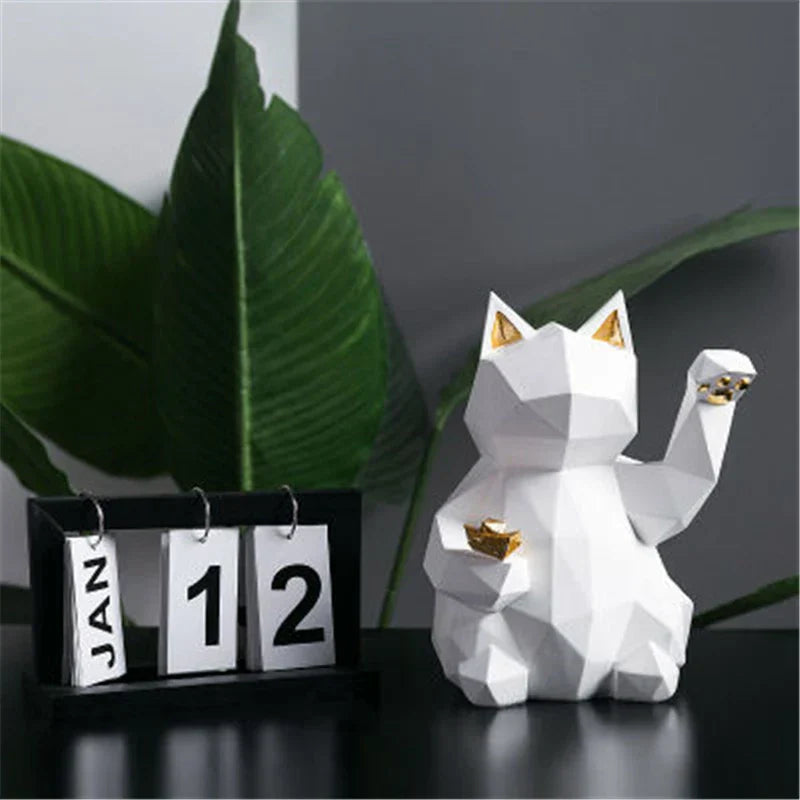 Junips | Nordic Style Geometric Lucky Cat