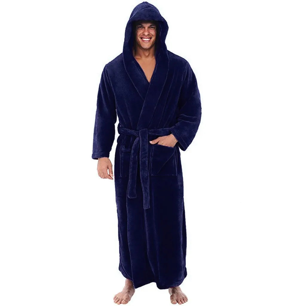 Junips | HoodedChill – Cozy Bathrobe for Men