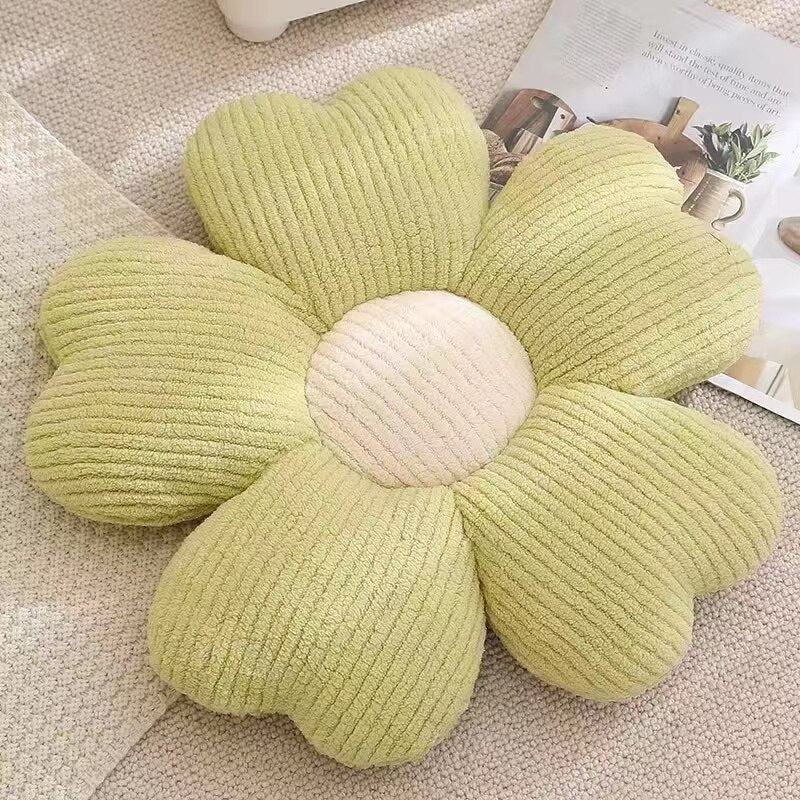 Junips | Fluffy Clover Flowers Pillow