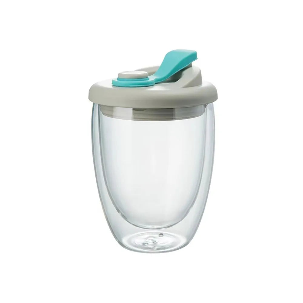 Junips | Leak-Proof Double Wall Glass Transparent Mug