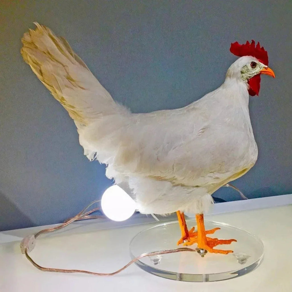 Junips | Farmhouse Chicken Table Lamp