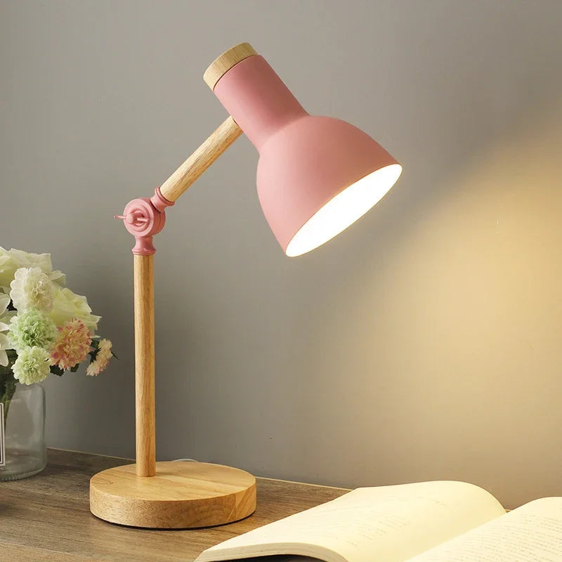Junips | Frendorf Dyed Wooden Table Lamp
