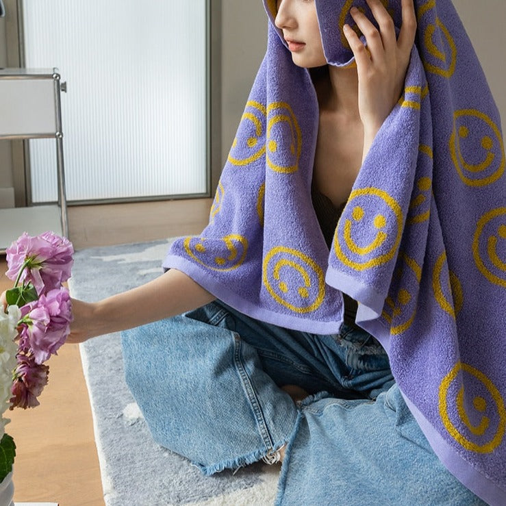 Junips | Double-sided Smiley Towel