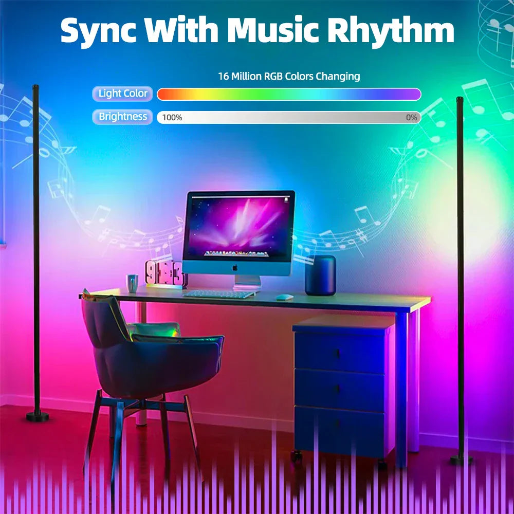 Junips | Smart RGB LED Floor Lamp