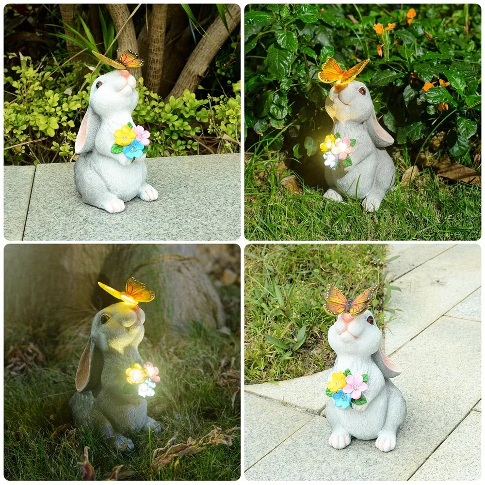Junips | Butterfly and Flower Hare Garden Light
