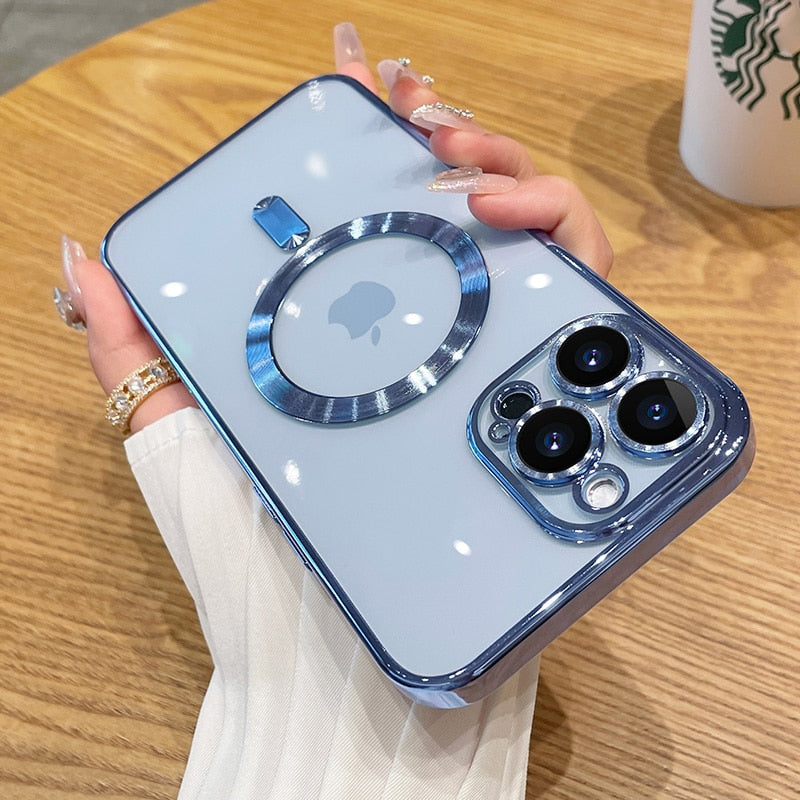 Junips | Sky Clear Transparent Silicone iPhone Case