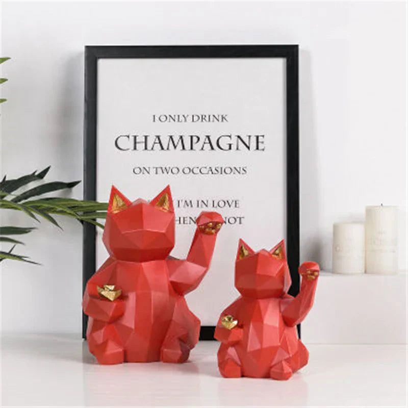 Junips | Nordic Style Geometric Lucky Cat