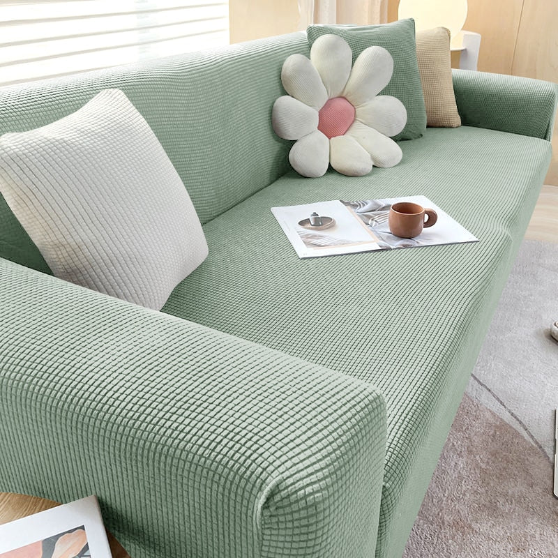 Junips | FlexiCover Elastic Sofa Cover – Protection Cover for Corner Sofas and Standard Sofas