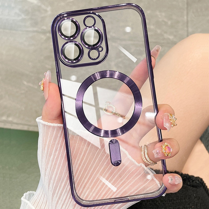 Junips | Sky Clear Transparent Silicone iPhone Case
