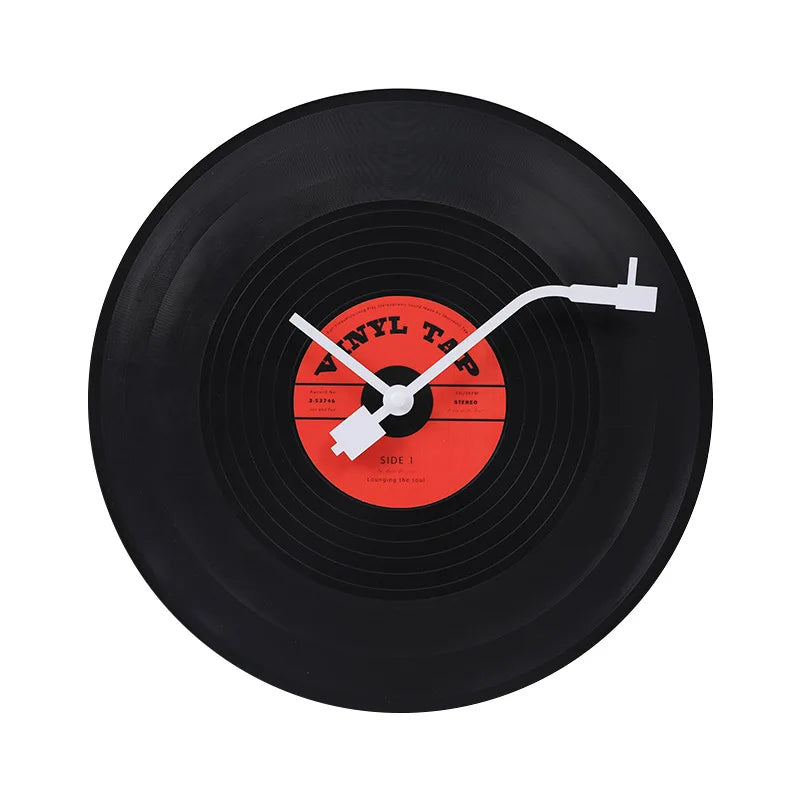 Junips | Musical Vinyl Record Wall Clock