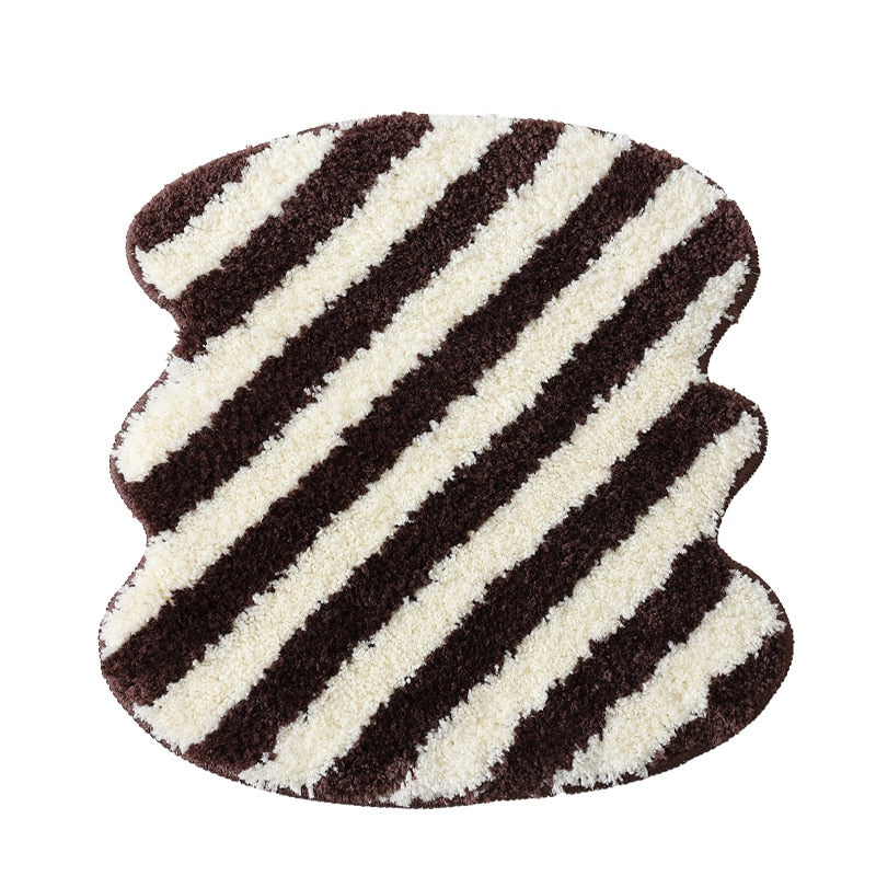 Junips | Quilted striped chair cushion