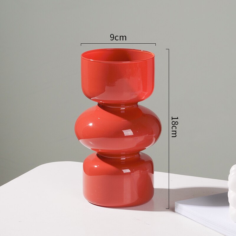 Junips | Glass Animal Vase - Multicolor