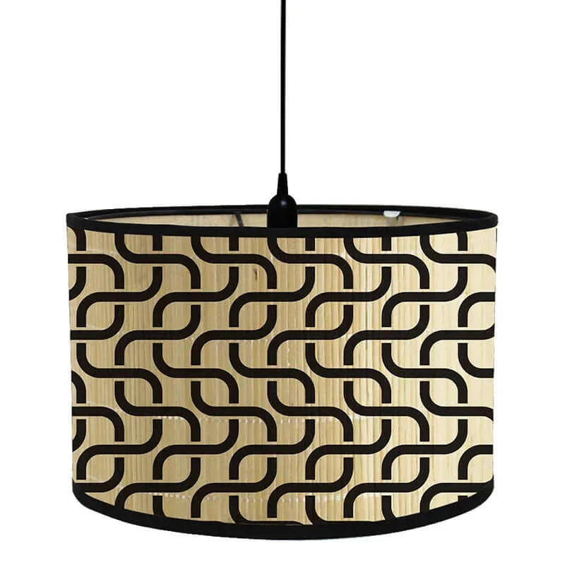 Junips | Art Deco Drum Lampshade