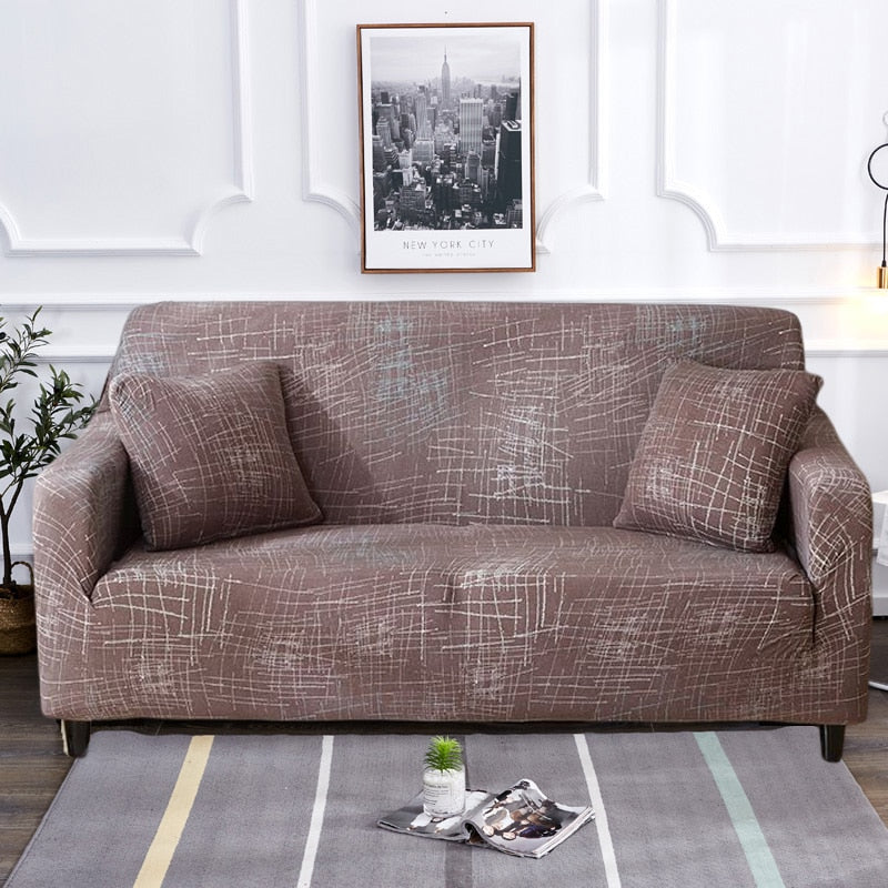 Junips | Modern Non-slip Colorful Elastic Sofa Cover