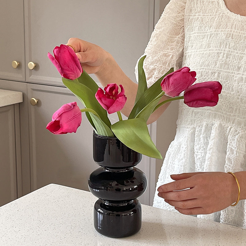 Junips | Glass Animal Vase - Multicolor