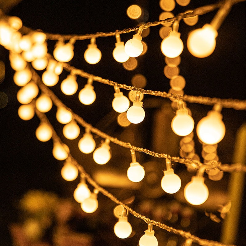 Junips | LED Fairy Bubble String Lights Festive Lights