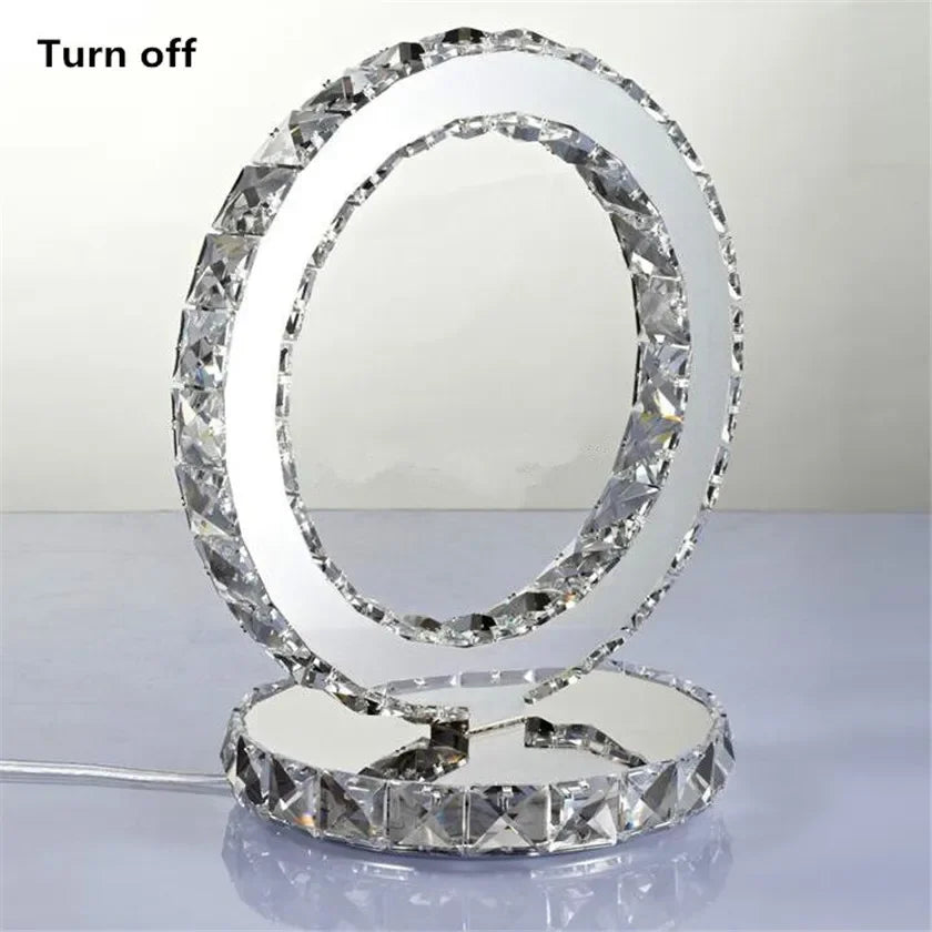 Junips | AmbientShine | Modern Crystal Table Lamp