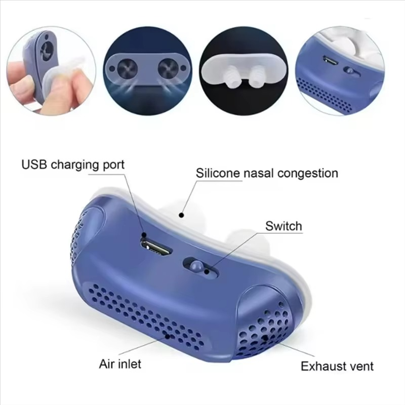 Junips | Adjustable Electric Anti Snoring Device with Custom Airflow