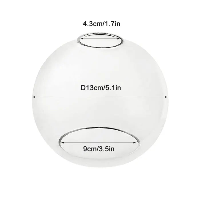 Junips | ClearShade | Lampshade Transparent Light Cover