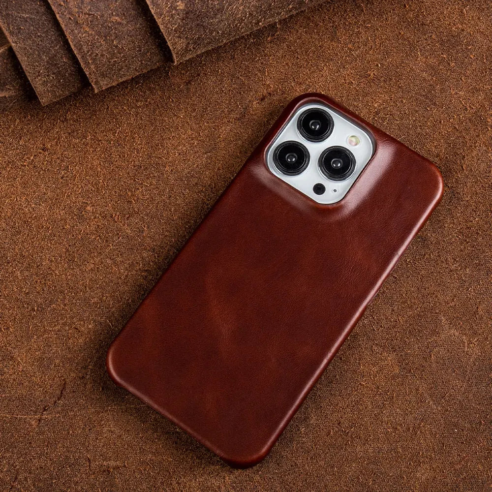Junips | RoyalLeather: Luxurious, handmade case made of genuine cowhide leather for the iPhone