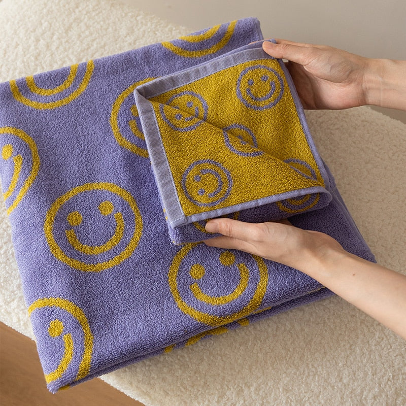 Junips | Double-sided Smiley Towel