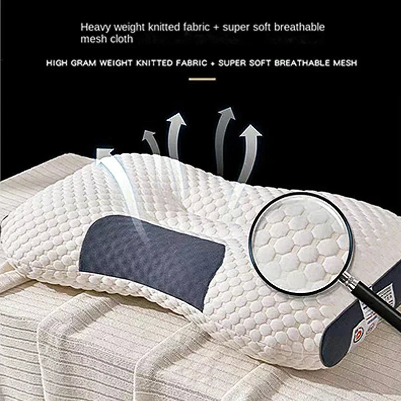 Junips | Orthopedic neck pillow with reverse traction for a patient, 48 x 74 cm