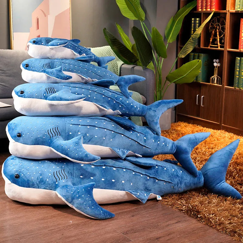 Junips | Soft Whale Shark Plush Toy for Cozy Nights and Special Gifts