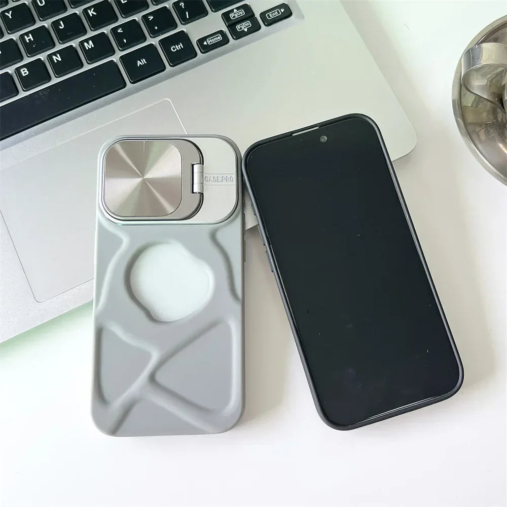 Junips | MagSafe Soft Flip Lens Protection iPhone Case
