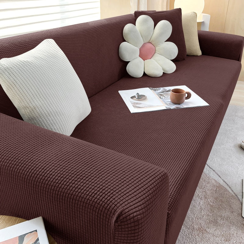 Junips | FlexiCover Elastic Sofa Cover – Protection Cover for Corner Sofas and Standard Sofas