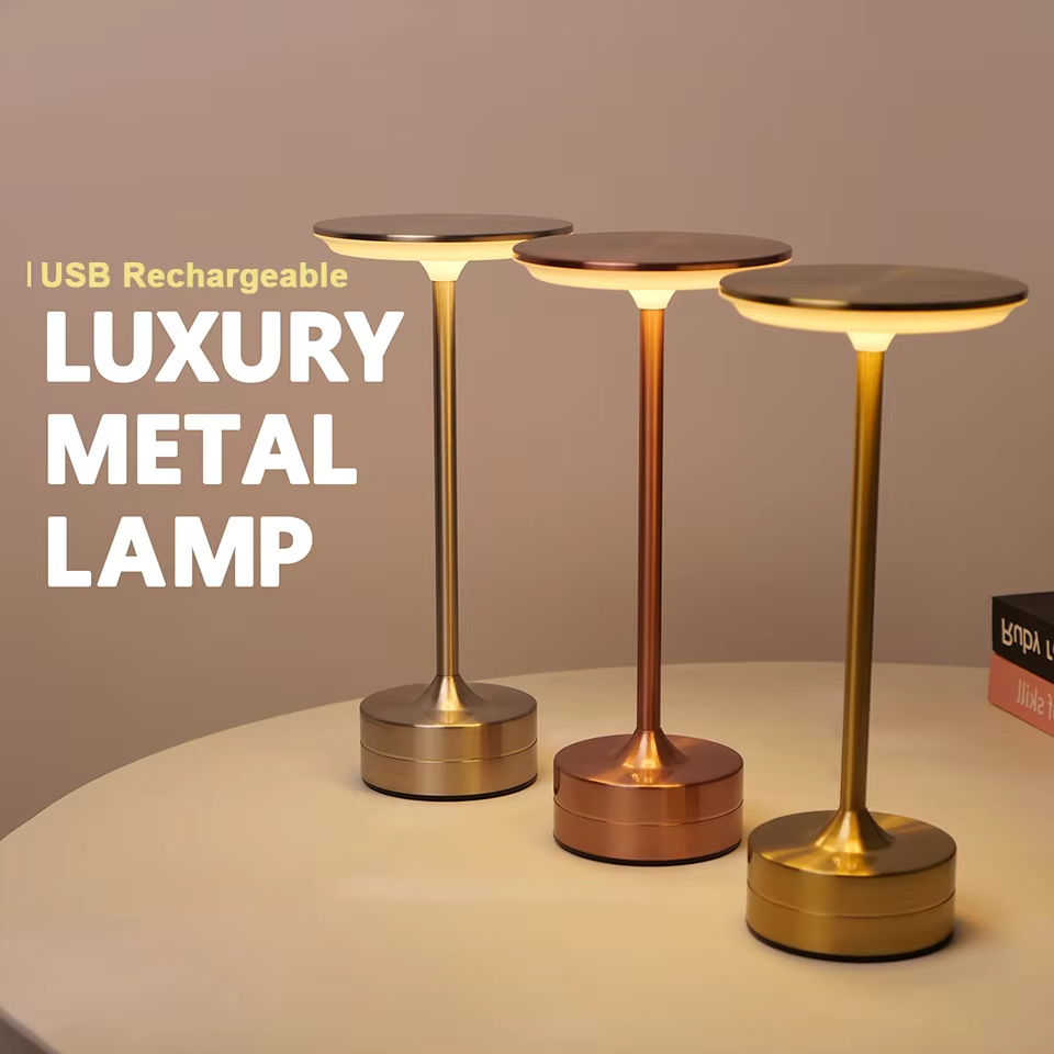 Junips | USB Rechargeable LED Touch Sensor Table Lamp