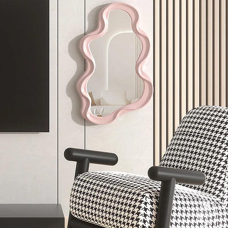 Junips | Spiegelia Decorative Cloud-Shaped Mirror - for Living Room, Bedroom & Bathroom