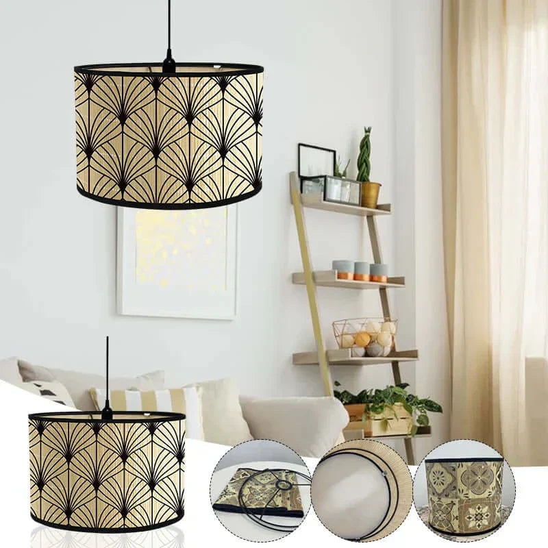 Junips | Art Deco Drum Lampshade