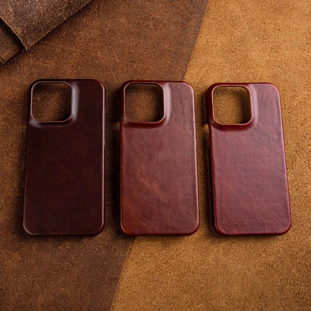 Junips | RoyalLeather: Luxurious, handmade case made of genuine cowhide leather for the iPhone