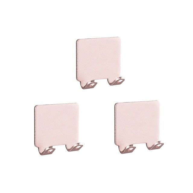 Junips | Punch-free Razor Holder Storage Hook (1/2/3 Pieces) - Wall Mounted Men's Razor Shelf for the Bathroom