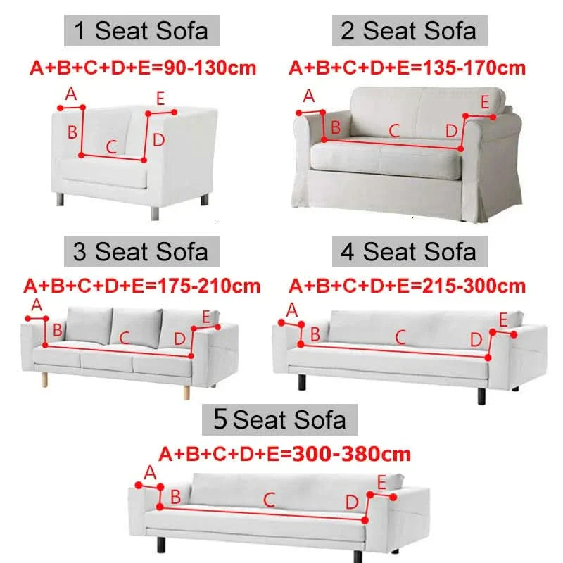 Junips | CushionWrap - Elastic, non-slip sofa covers