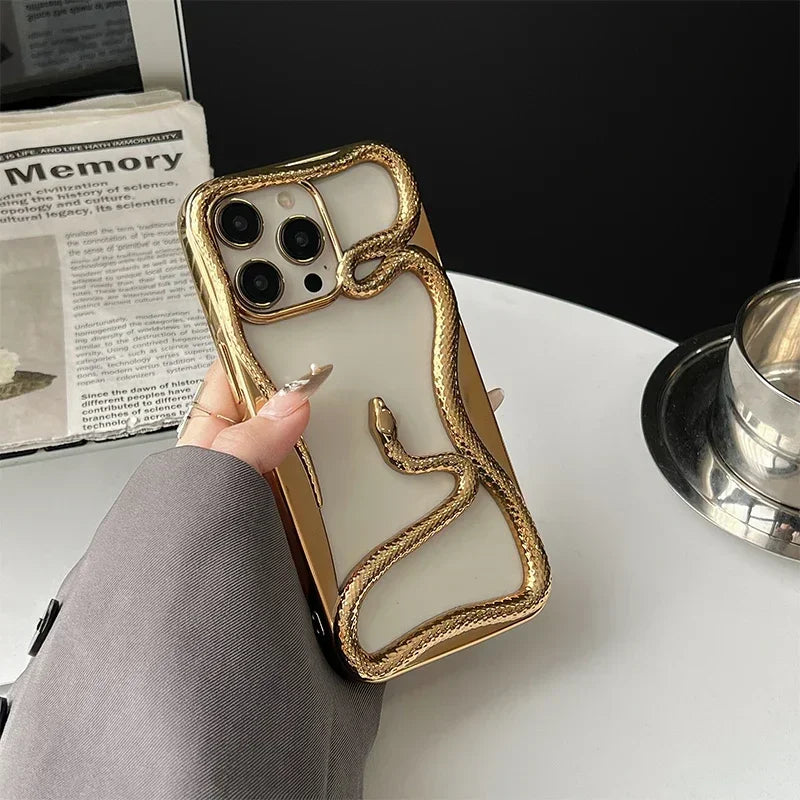 Junips | Snake Wrap Retro Phone Case