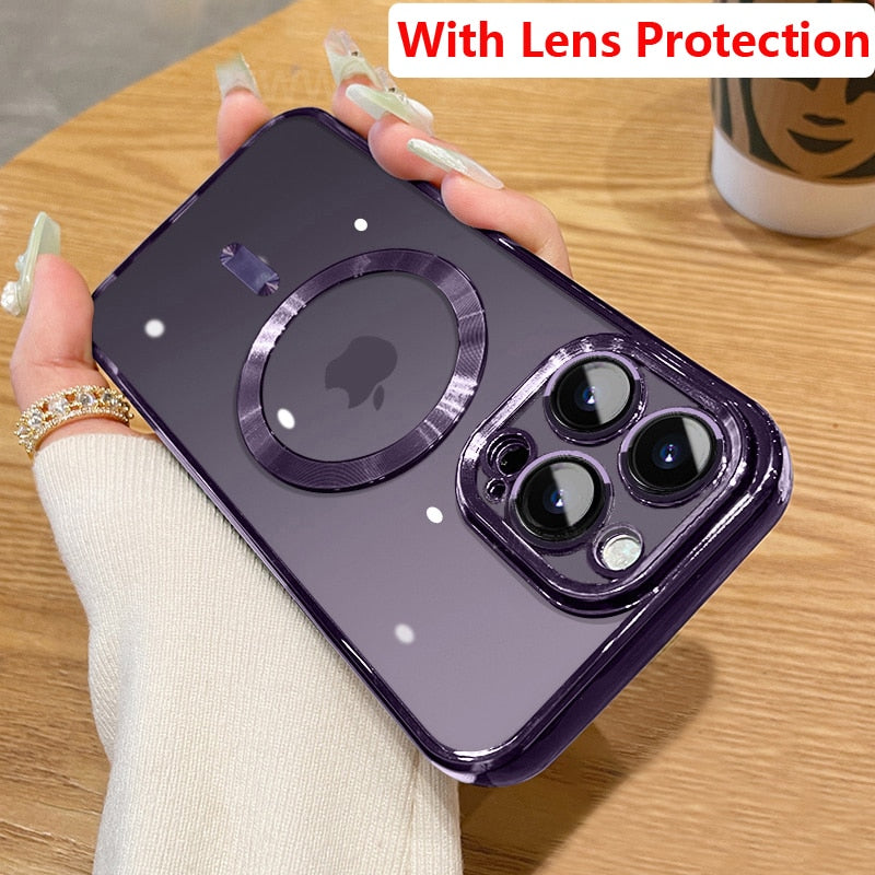 Junips | Sky Clear Transparent Silicone iPhone Case