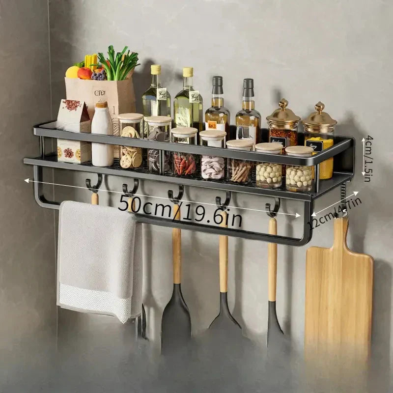 Junips | KitchenStyle – Elegant Wall Shelf for an Organized Kitchen