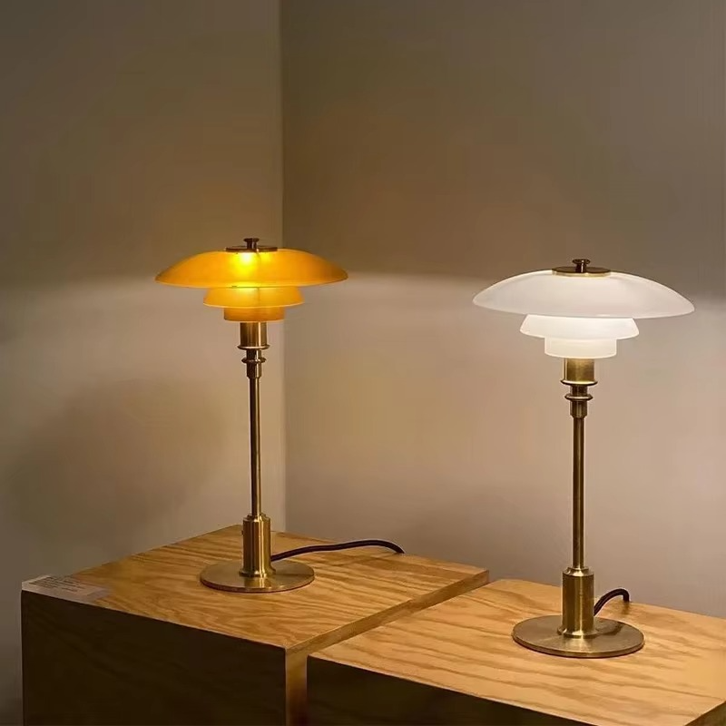 Junips | Scandinavian Dimmable Table Lamp – Modern Danish Designer Iron & Glass Lamp