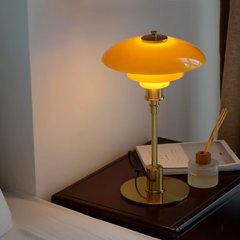 Junips | Scandinavian Dimmable Table Lamp – Modern Danish Designer Iron & Glass Lamp