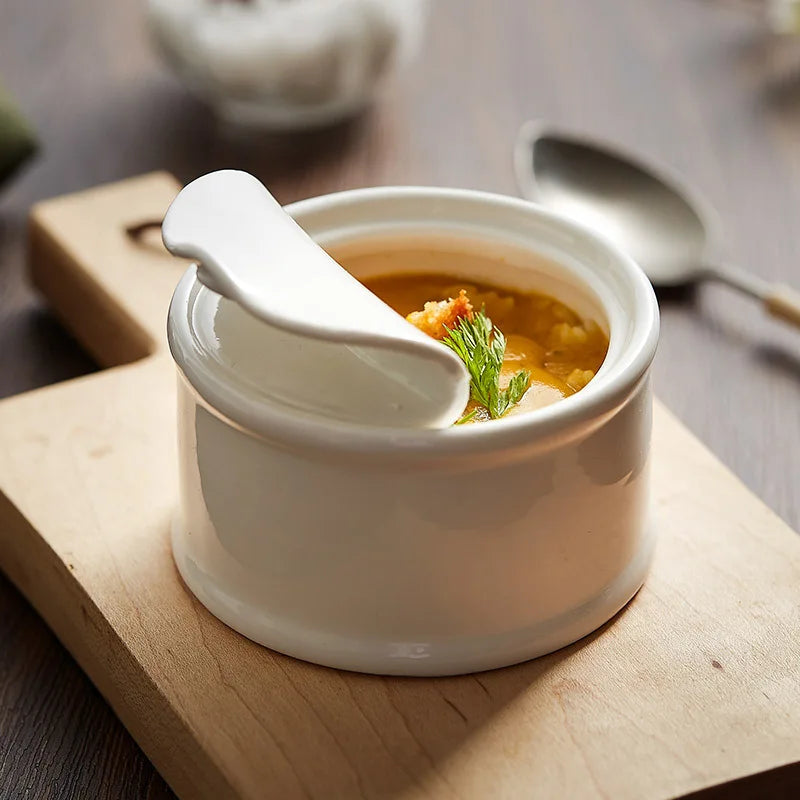 Junips | Contemporary French Onion Soup Bowl – Premium Ceramic Soup & Stew Bowl