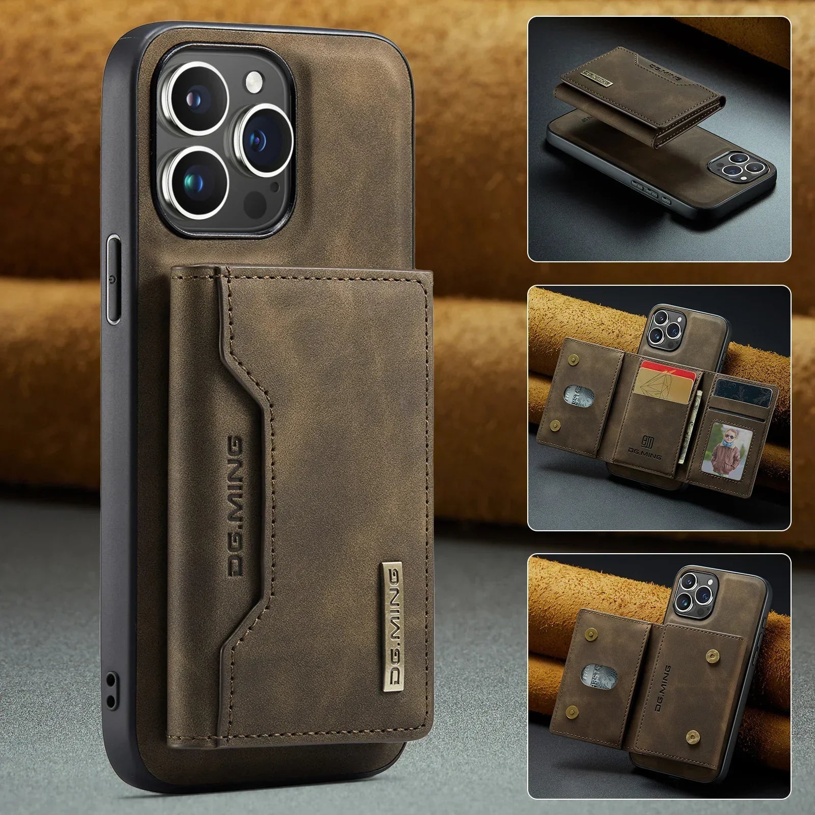 Junips | 2-in-1 iPhone case with detachable wallet