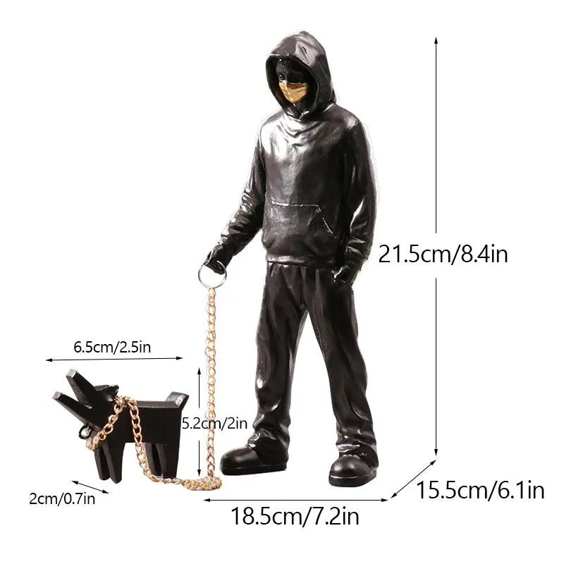Junips | Banksy inspired sculpture collection