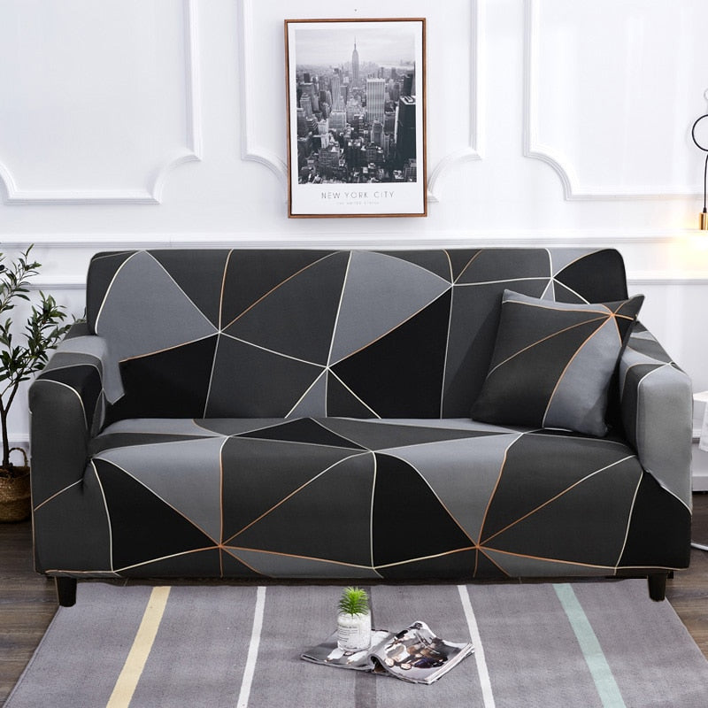 Junips | Modern Non-slip Colorful Elastic Sofa Cover